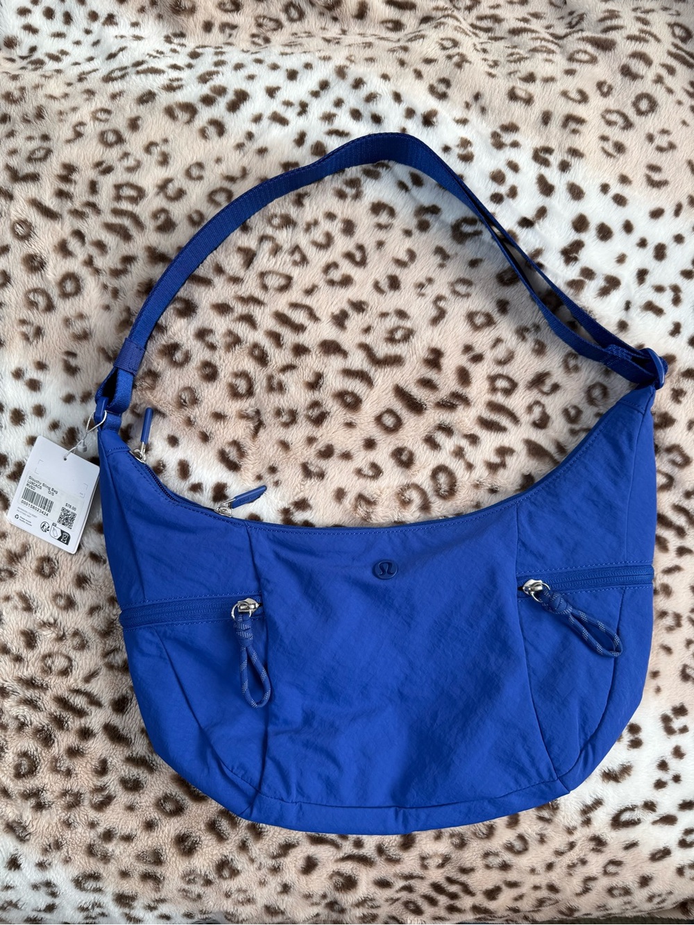 lululemon athletica Riverside Blue Shoulder Bag